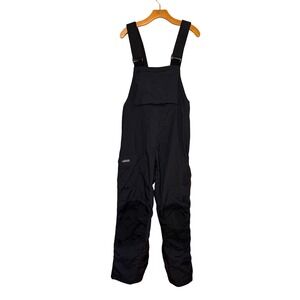 Campmor Mens Black Ski Snowboard Waterproof Snow Bib Overalls L Model 32153